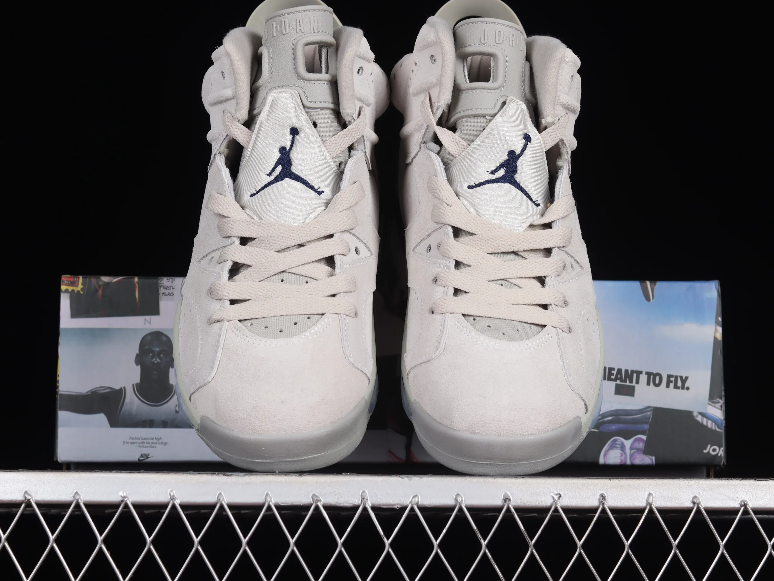 All categories Air Jordan Jordan series basketball shoes Air Jordan 6 Air Jordan 6 Retro "Georgetown" AJ6 Joe 6 Georgetown gray blue CT8529-012